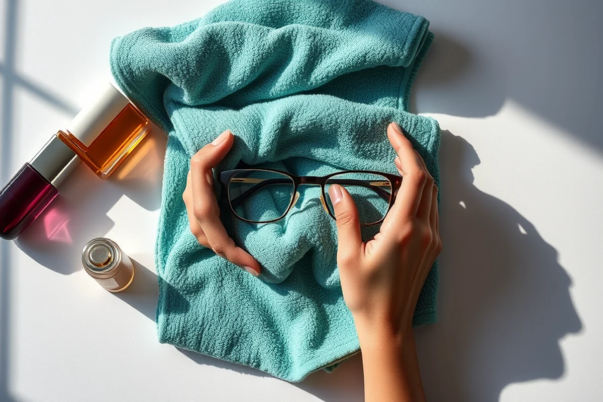 how to clean eyeglasses properly — How To Clean Eyeglasses Properly (the finished result)